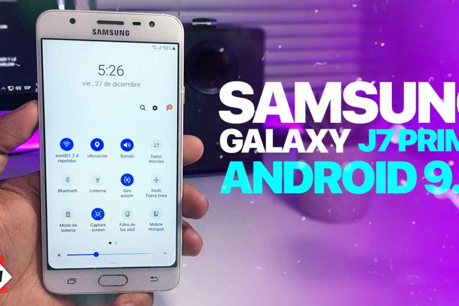 Android 9.0 Para Samsung Galaxy J7 Prime