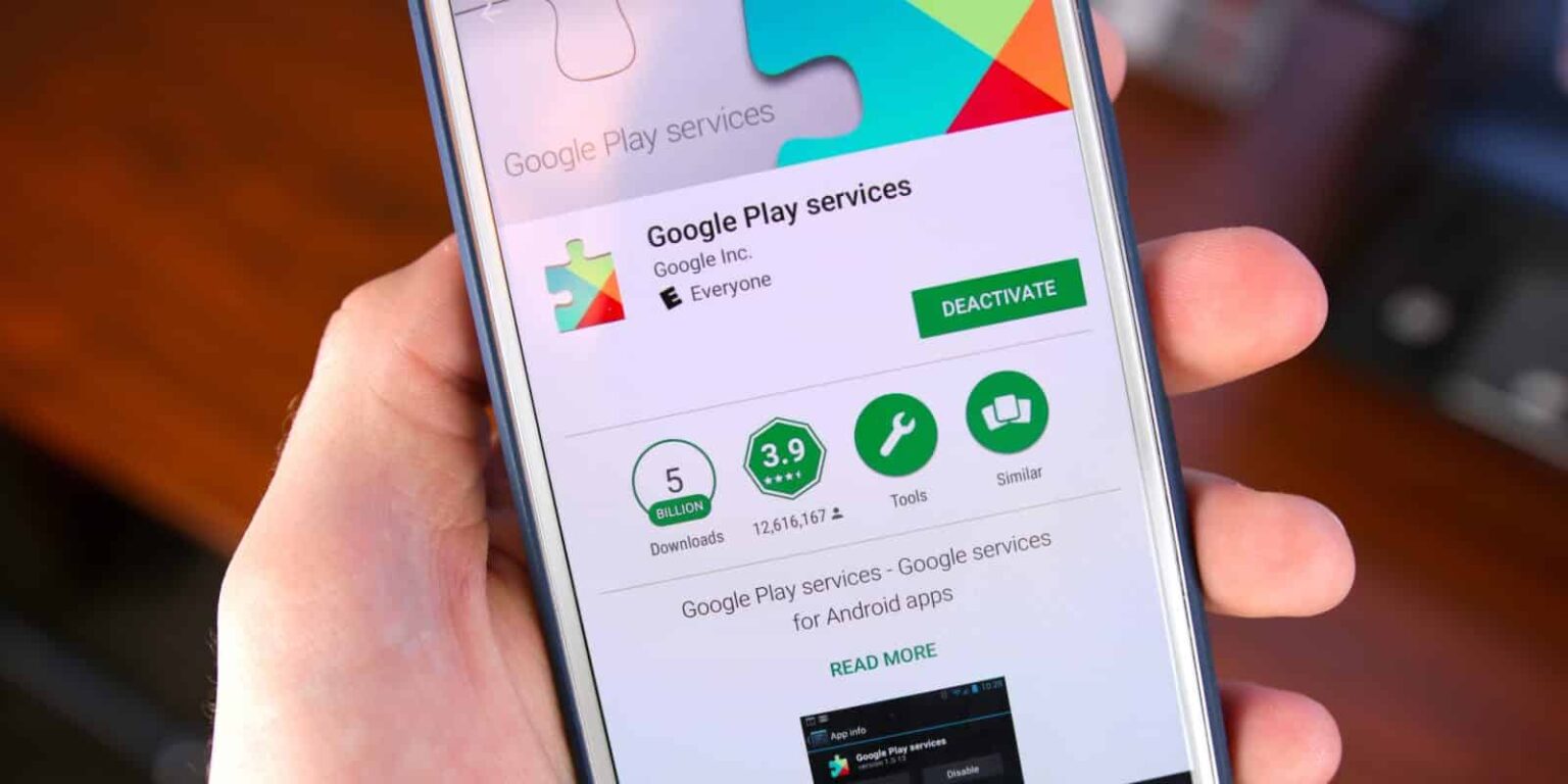 Google Play Services ultima version Android 8, 9 & 10