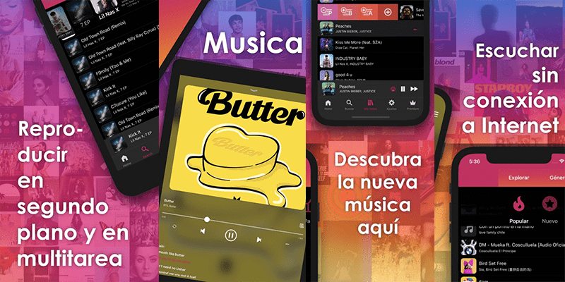 Como descarga musica en tu iphone y iPad sin pc con esta  MUSICA XM INTERNET CONEXION