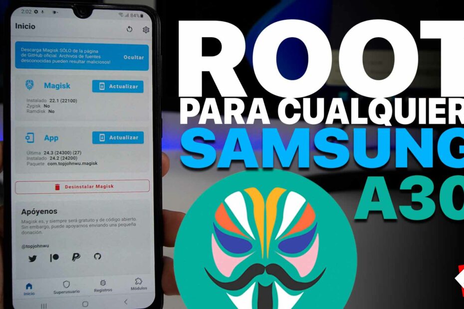 Root para Samsung A30 (a305) (TWRP)