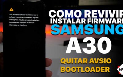 FIRMWARE PARA SAMSUNG A30 – SE QUEDA EN EL LOGO