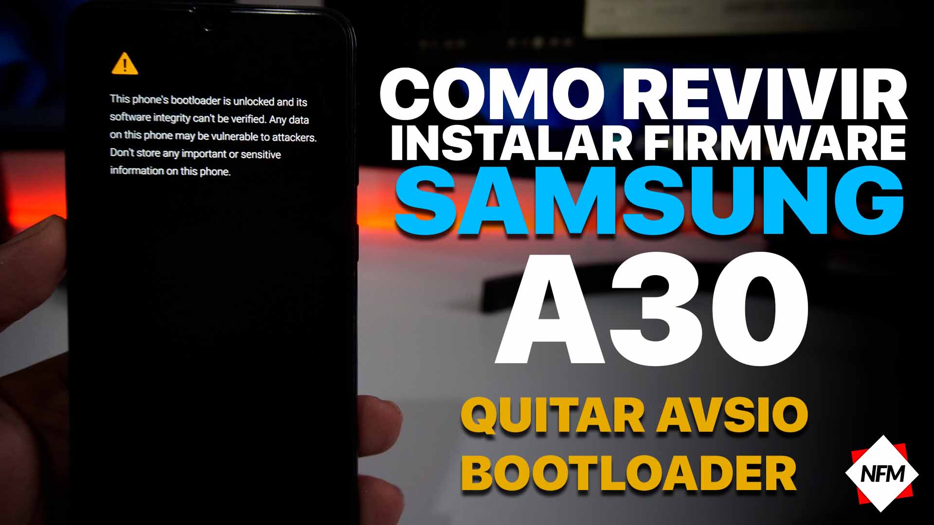 FIRMWARE PARA SAMSUNG A30 - SE QUEDA EN EL LOGO