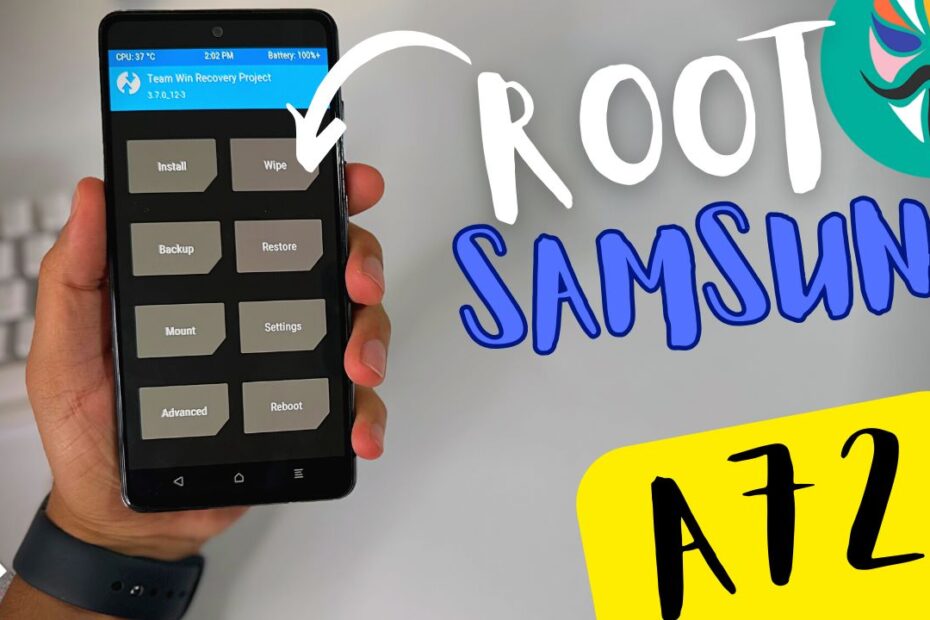 Root for Samsung A72 twrp + magisk